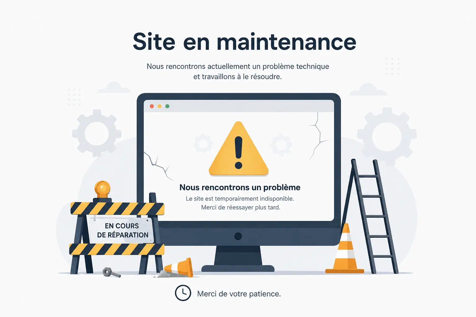 Maintenance et débogage de site web - PolDigitale