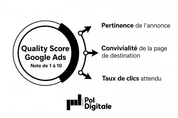 Analyse du Quality Score des campagnes Google Ads