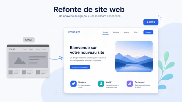 Refonte de site web SEO + AEO - PolDigitale